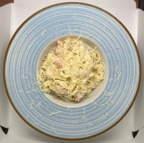 Királyrákos tagliatelle 