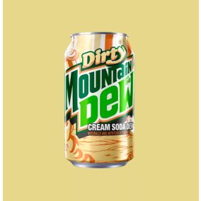 USA Mountain dew Dirty Dew cream soda 0,33l