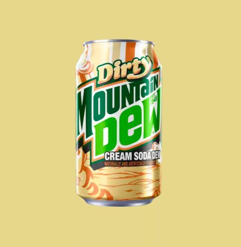 USA Mountain dew Dirty Dew cream soda 0,33l