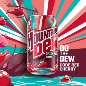 USA Mountain dew RED CODE Cherry 0,33l