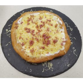 Baconos lángos