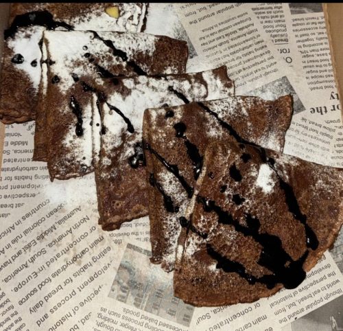 Brownie palacsintabox 