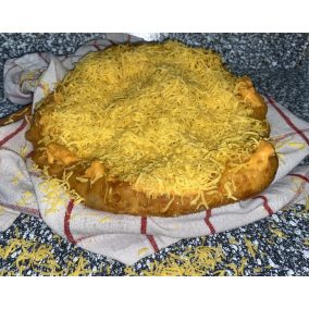 Cheddar sajtos lángos