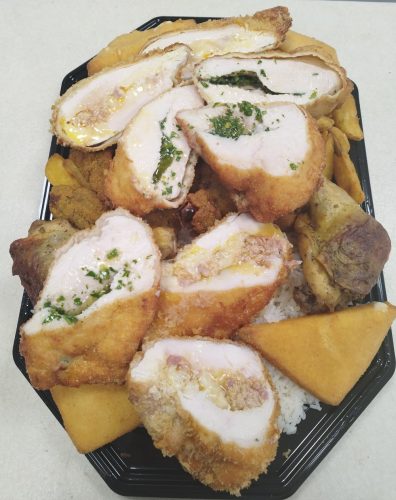 Csirkés tál (6főre)