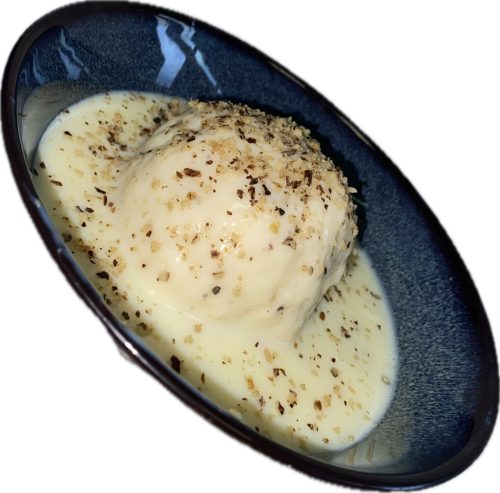 Diós guba vanilia öntettel