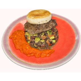 Fit beef bowl