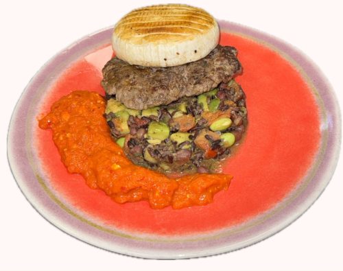 Fit beef bowl