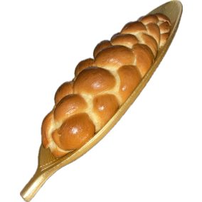 Friss fonott édes kalács