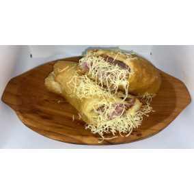 Füstös töltött lángos 