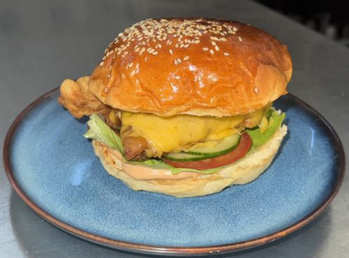 Gold Chiken burger