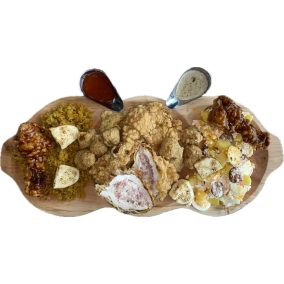 Húsvéti részeges csirke tál