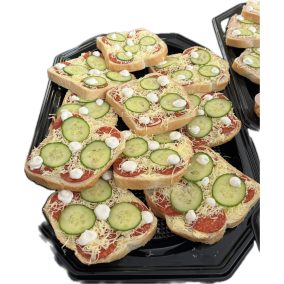 Szalámis szendvicstál 10db