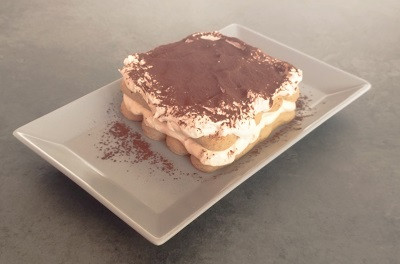 Tiramisu tálban