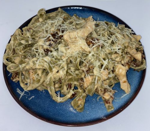 Zöld pastabox